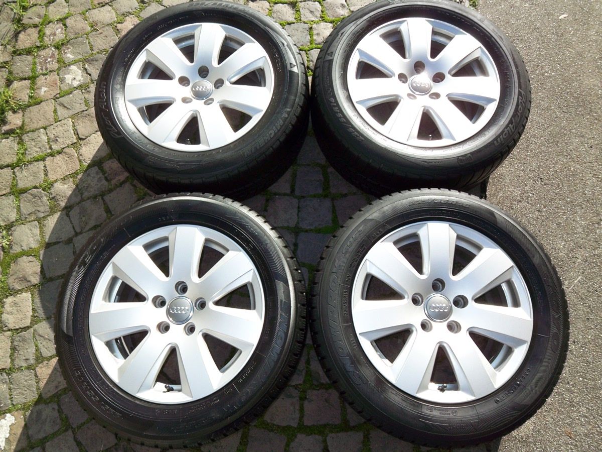 Audi A6 4F 4F0 AVANT S Line Alufelgen Winter 7x16 5x112 225/55R16