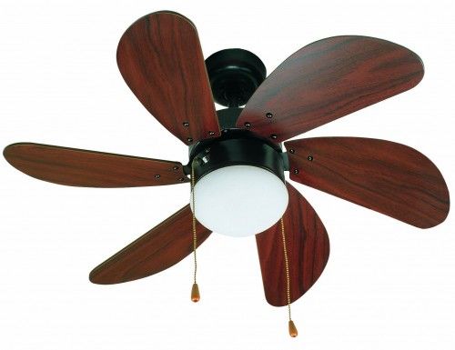 Faro Deckenventilator Palao Braun 75 cm mit Beleuchtung