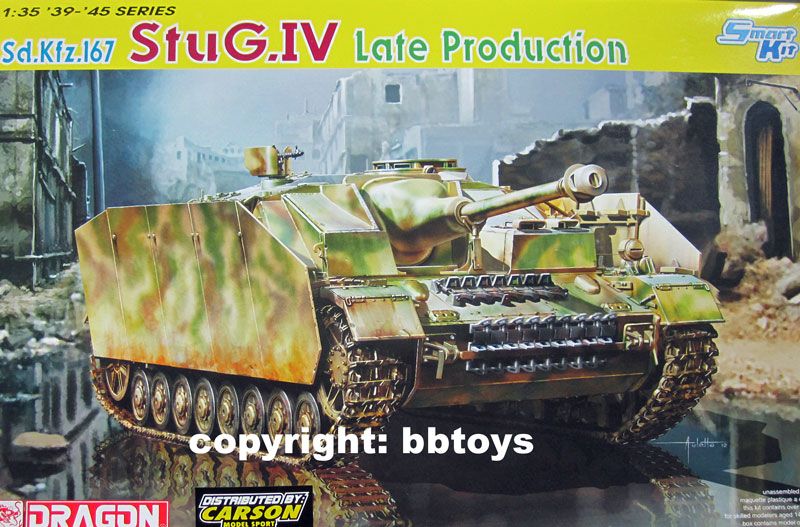 35 Dragon 6612 Bausatz WKII Sturmgeschuetz IV spaete Produktion Sd