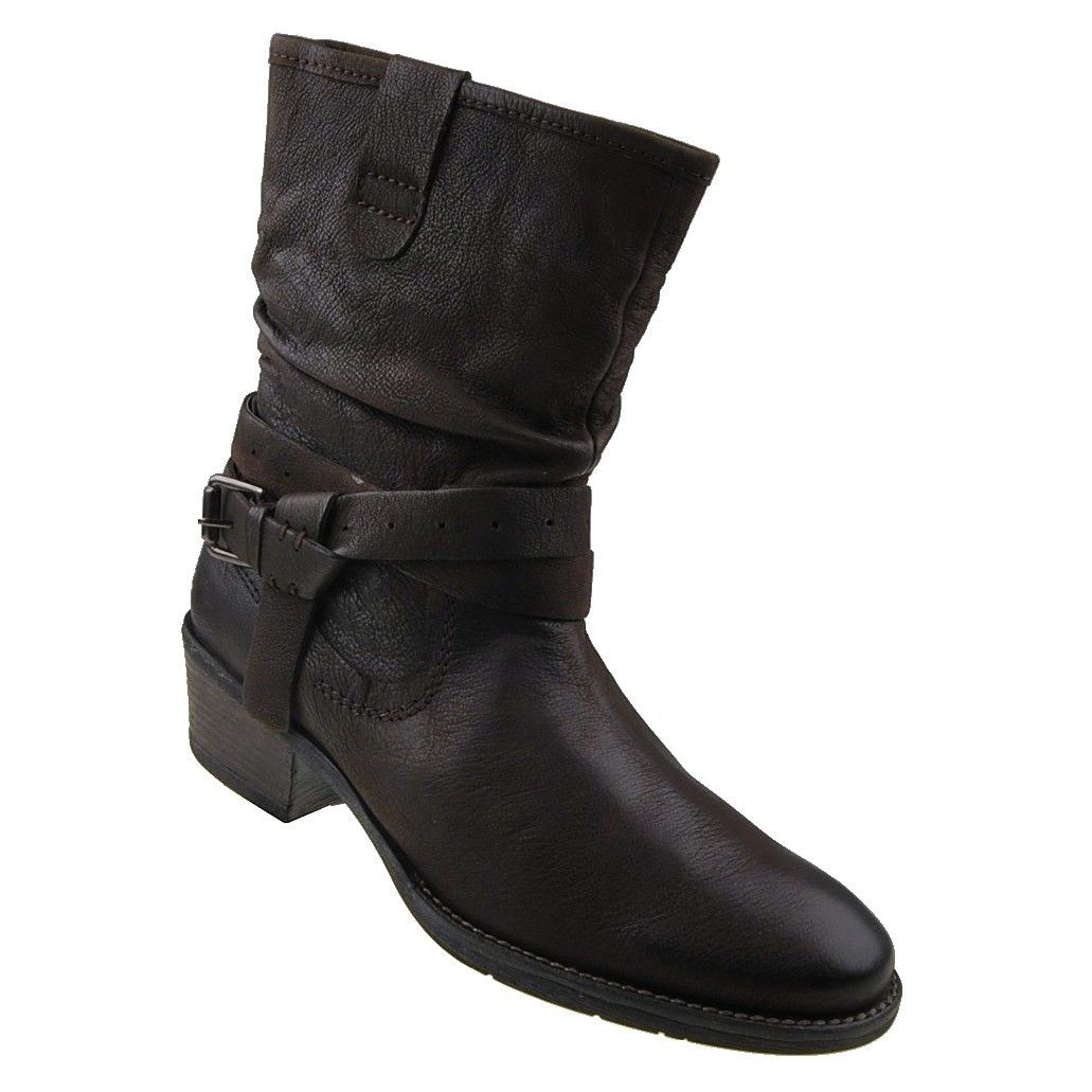 Neu DOCKERS Damenschuhe Gr 40 Stiefel Westernstiefel Leder Schuhe