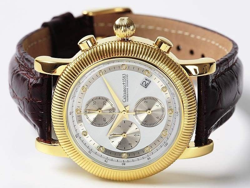 Calvaneo 1583 VERBIENNE GOLD CHRONOGRAPH VK1.150, Euro