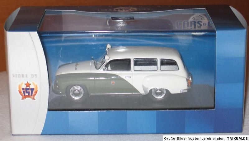 Volkspolizei Wartburg 311 Kombi 1/43 # IST #NEU