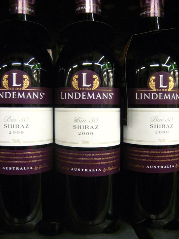 FL LINDEMANS BIN 50 SHIRAZ AUSTRALIEN 0,75 LITER