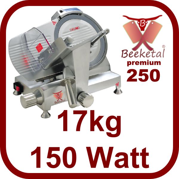 Beeketal Premium Aufschnittmaschine 250