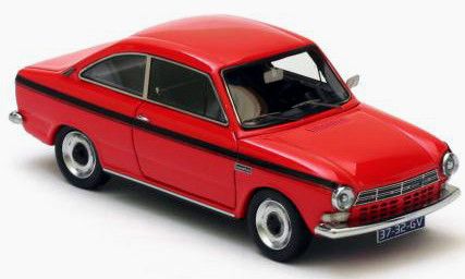 wonderful modelcar DAF 55 COUPE MARATHON 1971   red   1/43