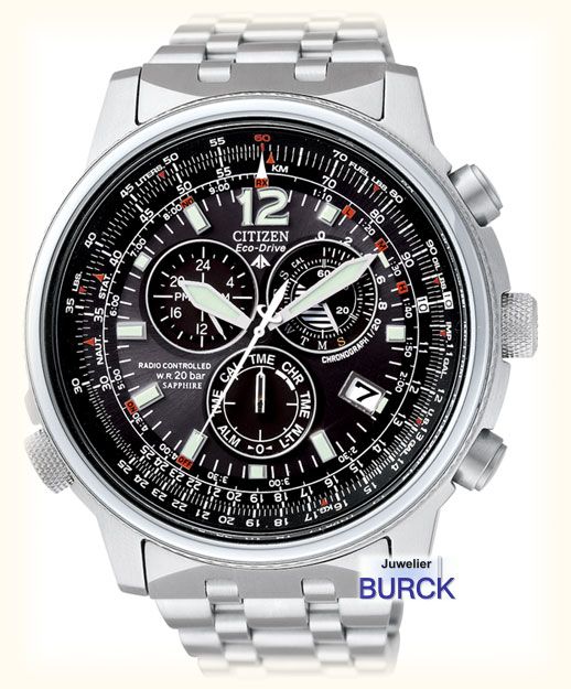 CITIZEN Promaster Eco Drive Funkuhr AS4020 52E Funk Uhr