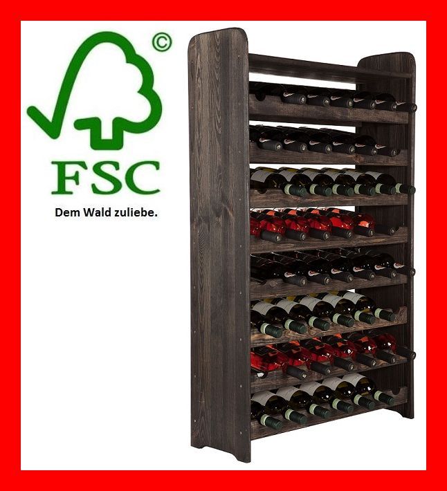 Weinregal Flaschenregal Weinschrank für 56 Flaschen