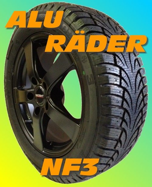 ALU Winterräder CHEVROLET Orlando 215/55 R16H NF3 schwarz