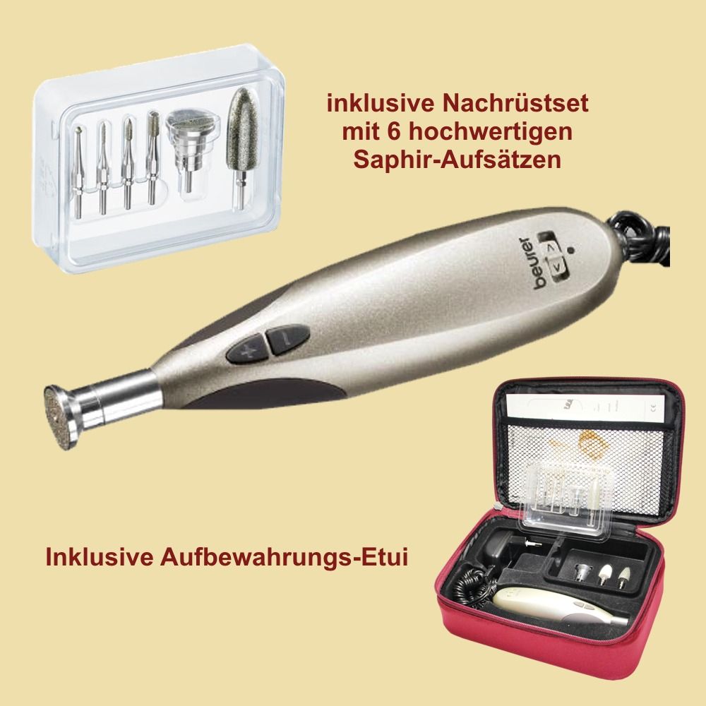  Manikuere Pedikuereset Profiline MP 60 OnPack inklusive Nachruestset