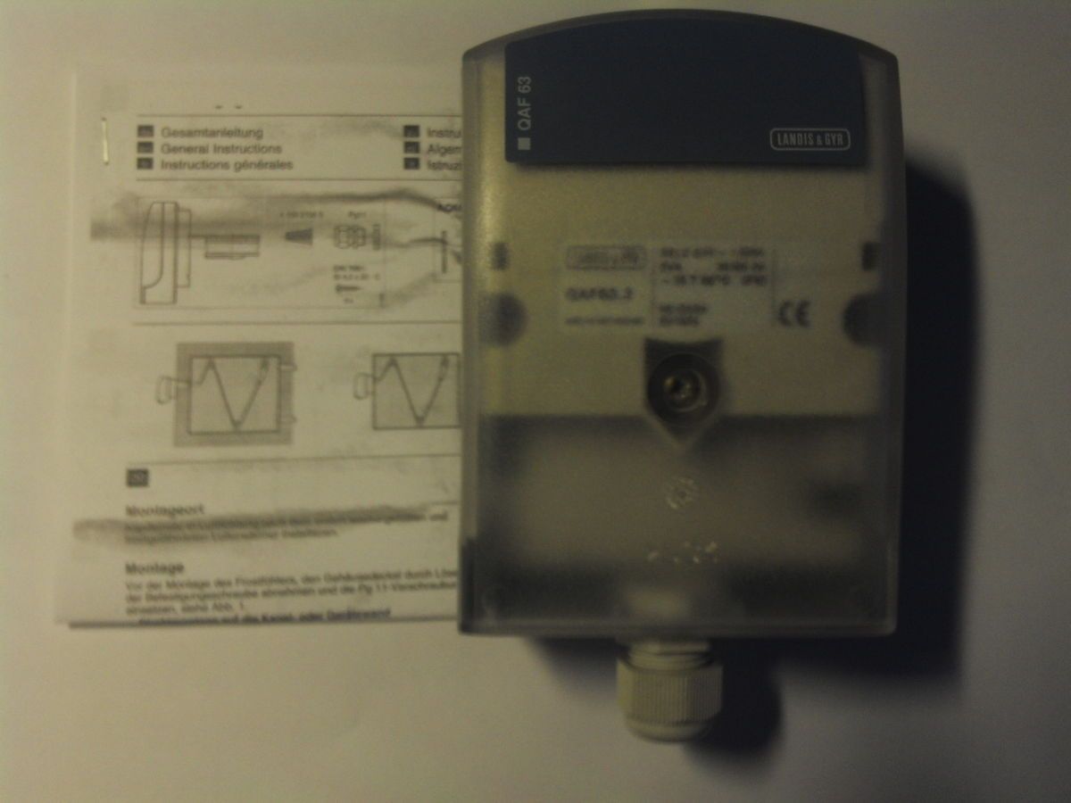 Siemens Landis & Staefa QAF 63.2 Frostfühler