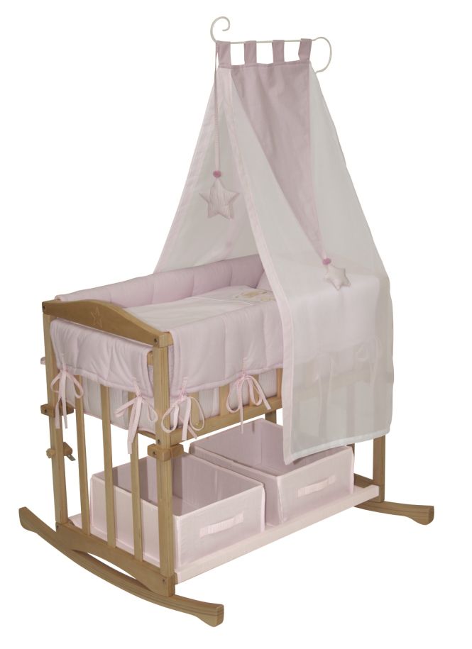 roba Stubenbett Babysitter 4 in 1 Träumerle Pink   8943 P59