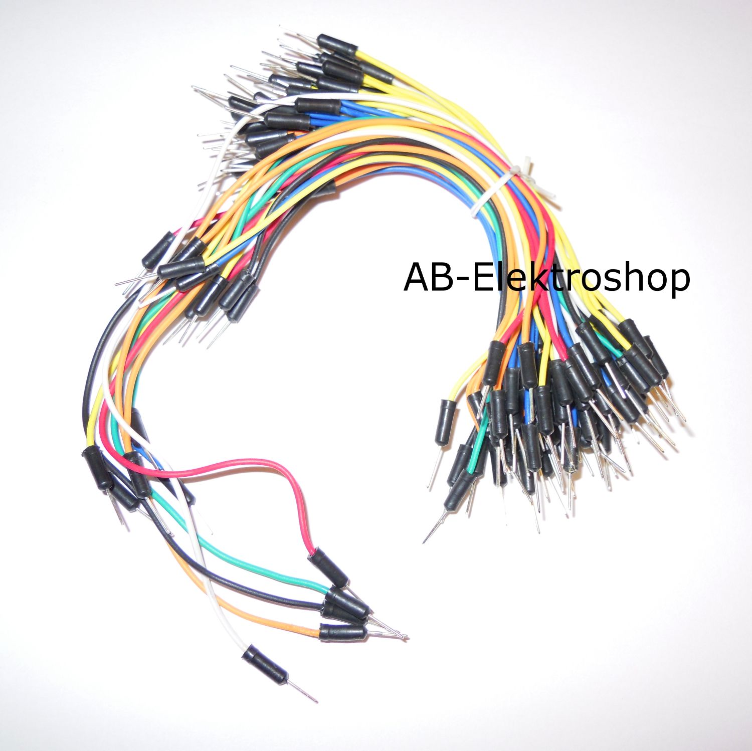 65 flexible Steckbrücken Drahtbrücken Patchkabel für Steckboard mit