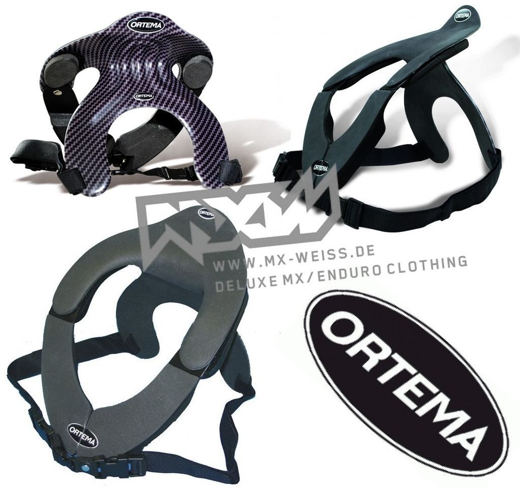 420g LEICHT ONB Ortema Neck Brace MX Motocross Enduro carbon fox