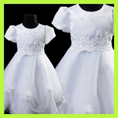 Kinder Blumenmädchen Kleid Taufkleid Festkleid Festzug Abendkleid