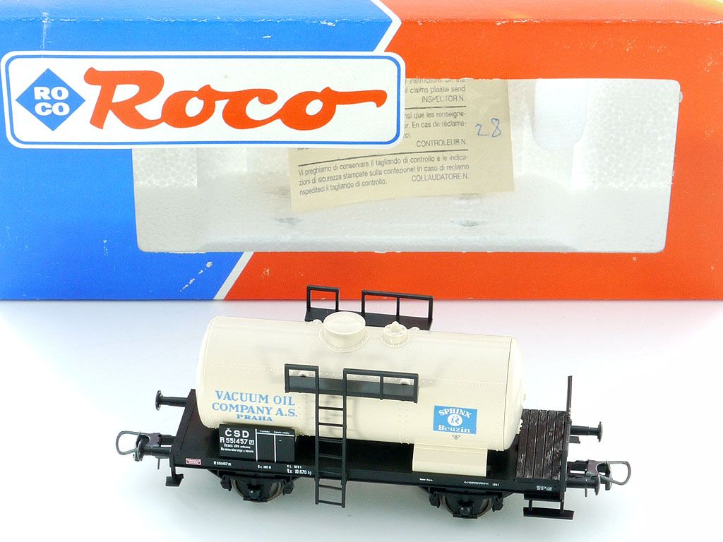 Roco 48040 AC Kesselwagen Vacuum Oil Comp. CSD OVP 1008 25 78