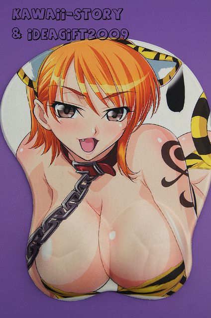 163 3D Brüste Mauspad Mousepad One Piece Nami Anime