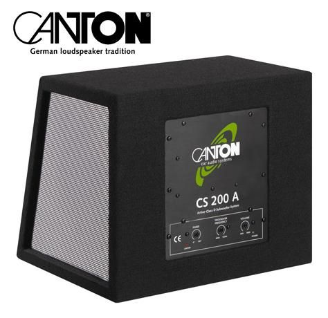 CANTON CS 200 A   AKTIV GEHÄUSE SUBWOOFER   OVP   NEU 