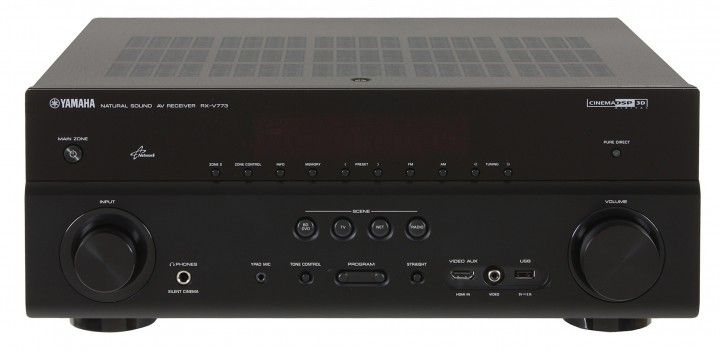 Yamaha RX V773 7.2 Heimkino AV Receiver schwarz