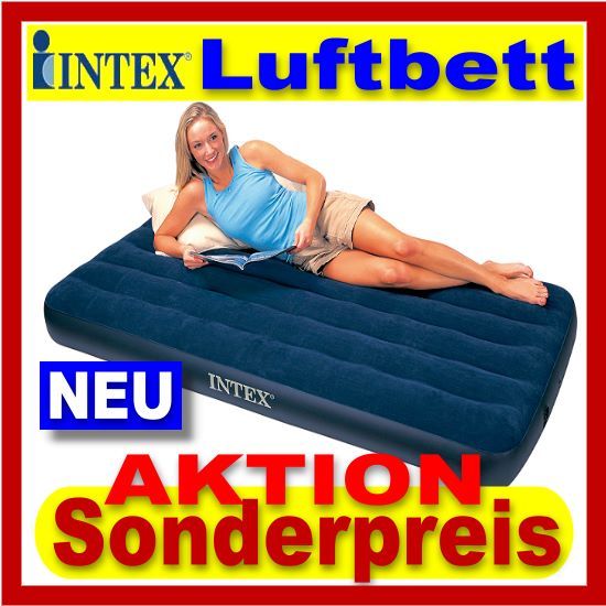 Intex GÄSTEBETT LUFTBETT Camping Matratze 193 x 76 OVP