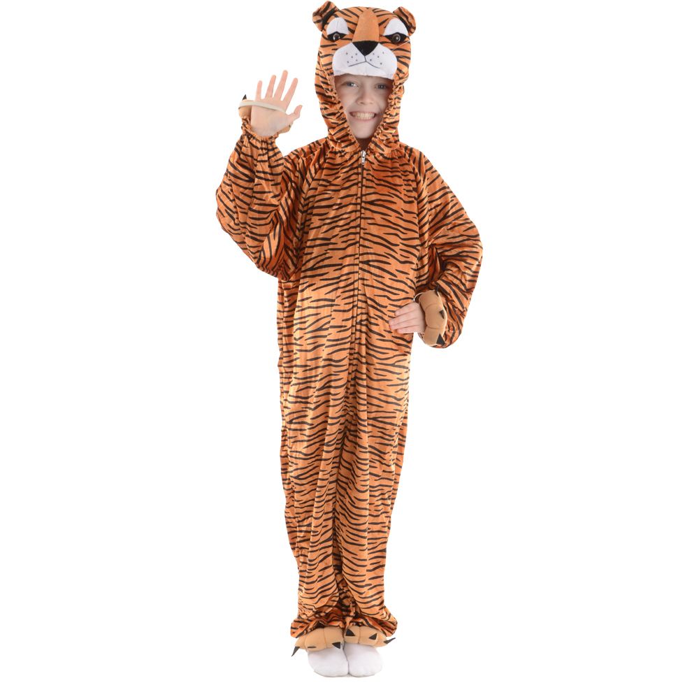 Kinder Tierkostuem Tiger fuer Verkleidungsparties Fasching Groesse L 7