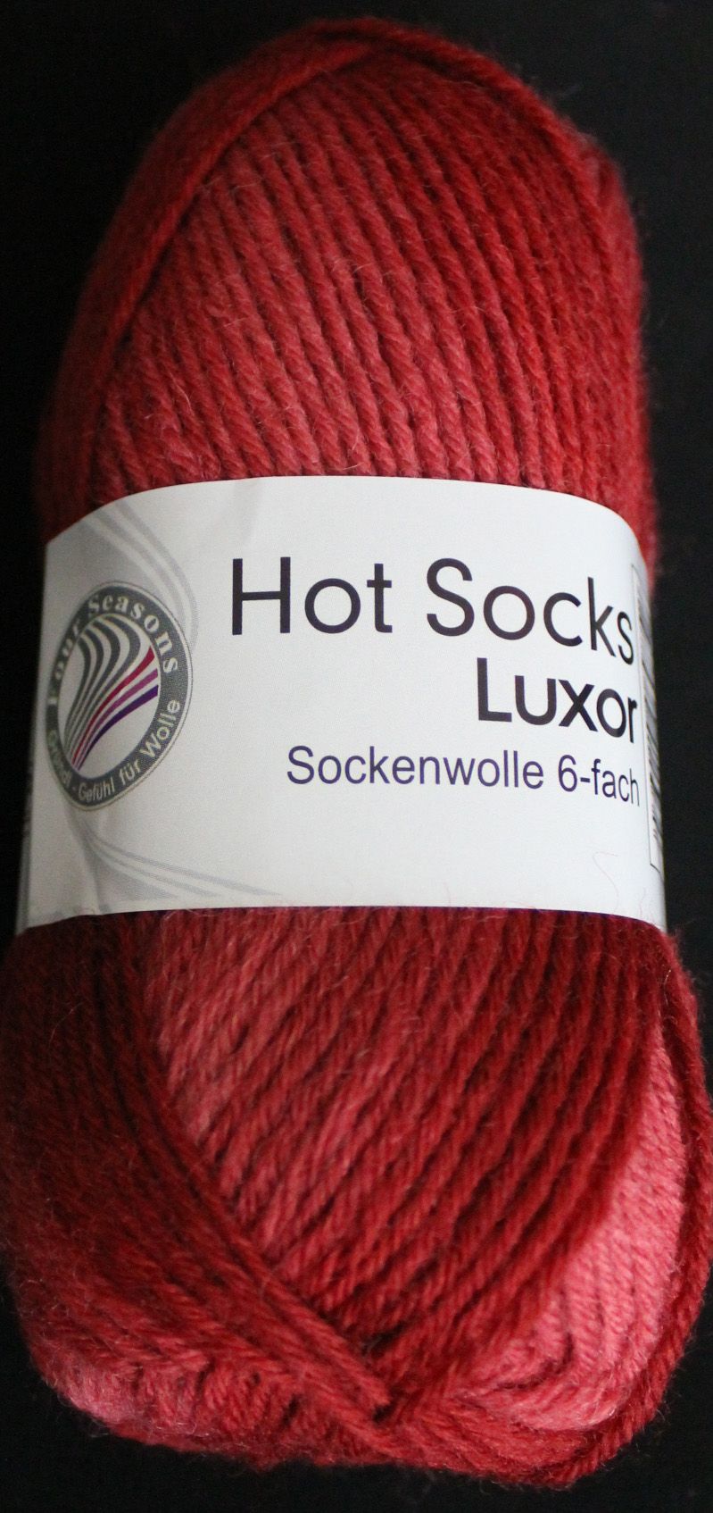 Hot Socks Luxor 6fach Gründl Wolle Sockenwolle Strumpfwolle 50 g