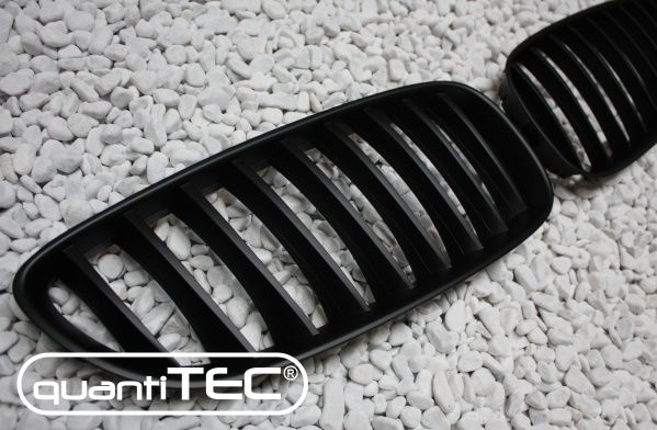 SCHWARZE NIEREN FRONT GRILL KÜHLERGRILL SET BMW Z4 ab 2009 E89