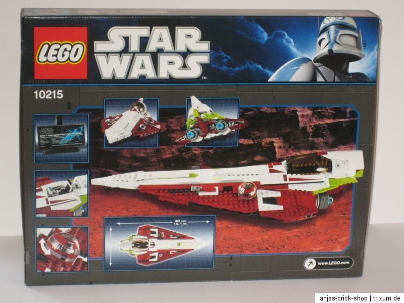 LEGO STAR WARS 10215 OBI WAN´S JEDI STARFIGHTER EXLUSIVES MODELL MISB