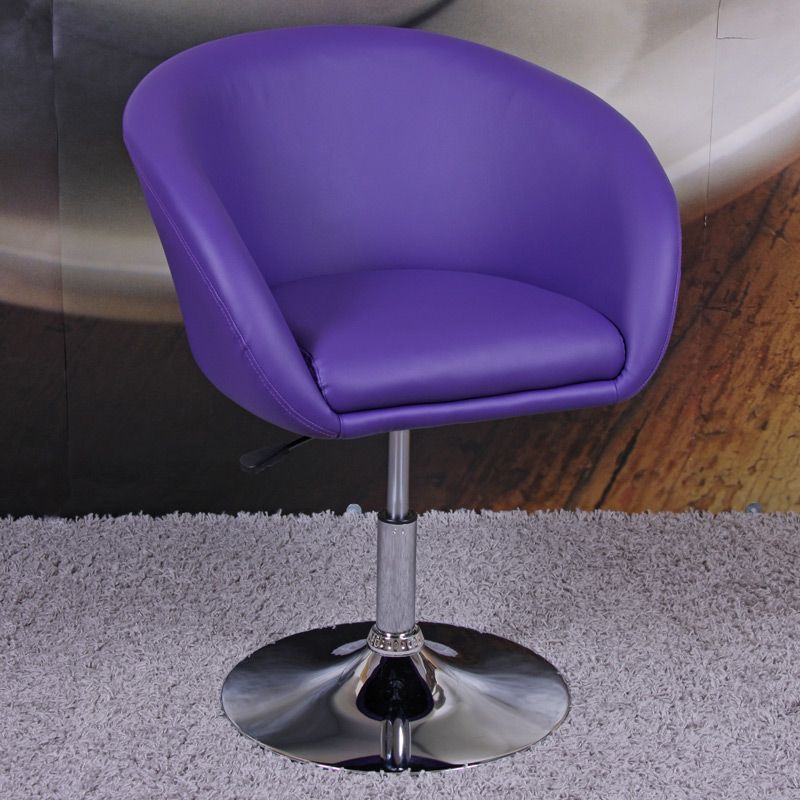 Relaxsessel Sessel Loungesessel Esszimmerstuhl N39 schwarz creme lila