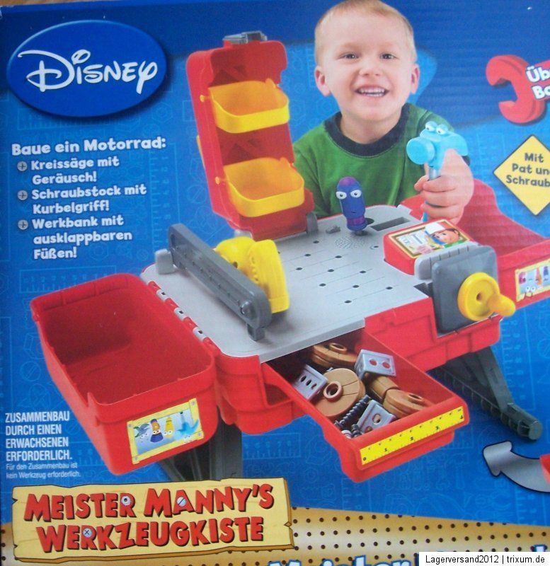 Meister Mannys Werkbank Manny WerkzeugkisteDisney Fisher Price Mit