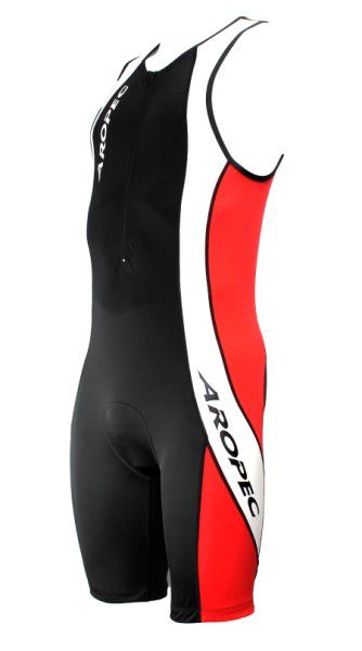 Aropec Triathlon Einteiler SS 3T 102M BK/RD Herren