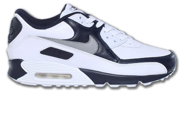 Nike Air Max 90 Premium Royalblau/Weiss Neu Größen wählbar