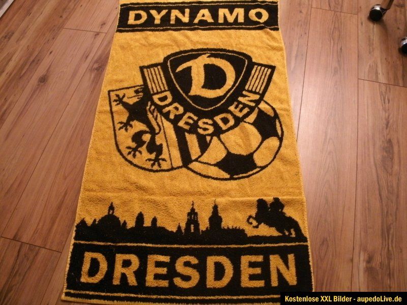 SG Dynamo Dresden Handtuch Duschtuch Badeschal 140 x 70 [Trikot Schal