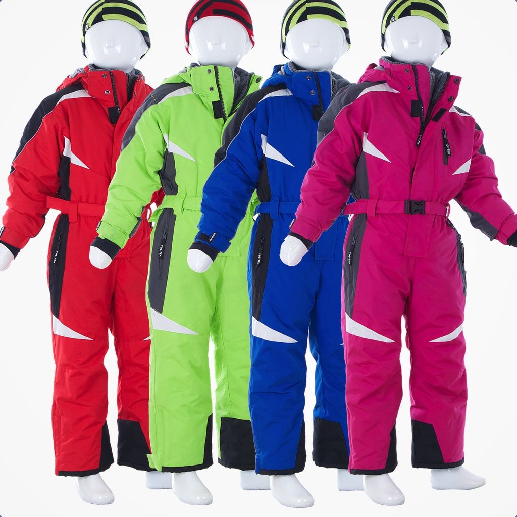 WINTERANZUG SKIOVERALL KINDER ANZUG 98 104 110 116 122