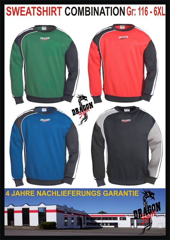 SWEATSHIRT COMBINATION GR.116  8 XL XXXXXXXXL