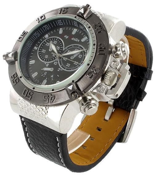 Jay Baxter Lederarmband Herren Uhr XXL Uhr U Boot Fliegeruhr Chrono