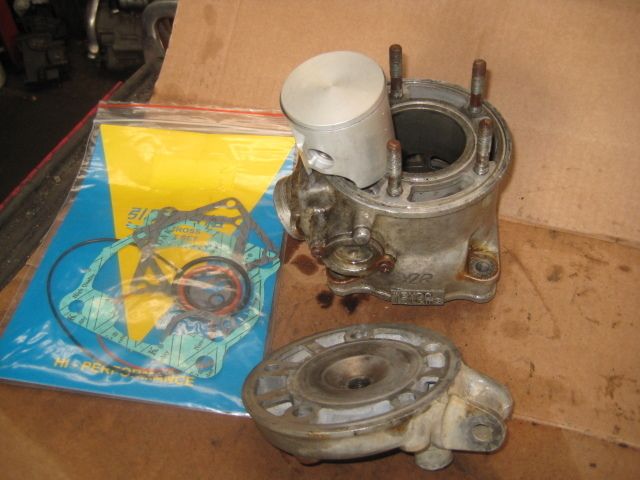 yamaha yz125 yz 125 1993 barrel top end +piston+gaskets 4ex