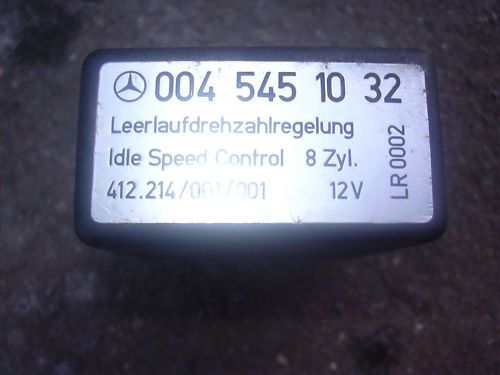 Steuergerät Leerlauf Mercedes Benz W126 W 126 V 8 2.Ser