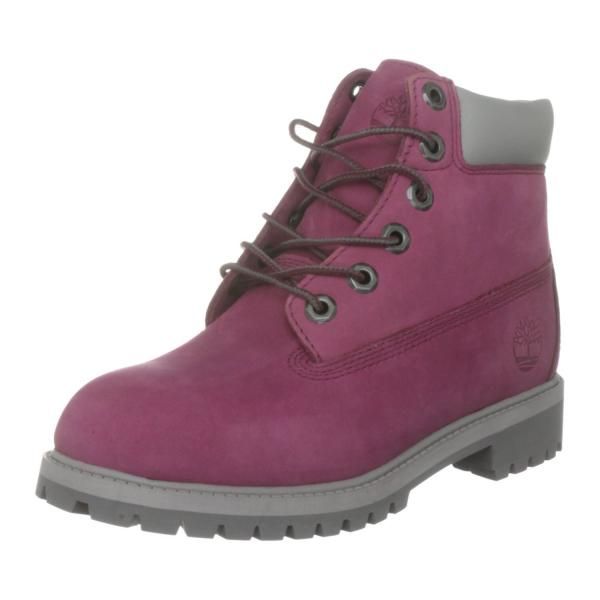 Mädchen Stiefel Timberland 6IN wasserdicht Boot Qaurtz violett Nr. 23