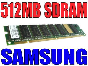 512MB Samsung SD RAM 133MHz PC133 PC100 PC66 1024MB SDRAM RAM Speicher