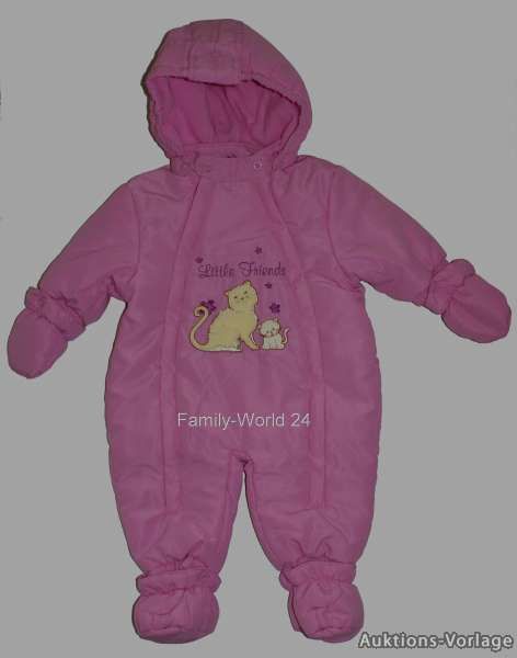 Baby Schneeanzug Thermo Overall Thermoanzug 62 68 warm