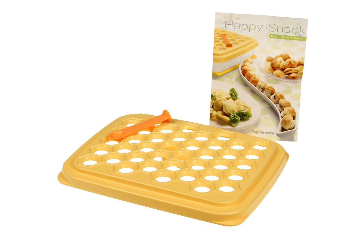 Tupperware® Happy Snack D145 gelb Teigtasche, Ravioli, Maultasche