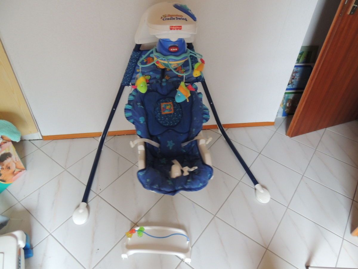 price Baby elektr Schaukel Wippe Aquarium Cradle Swing NP 149 Schwange