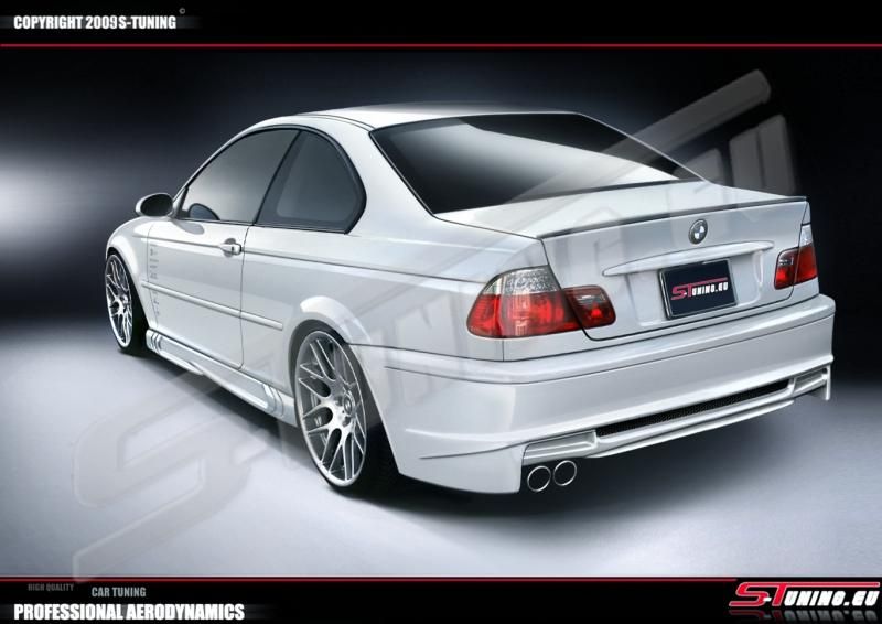 Bodykit BMW E46 S POWER Frontschürze Heckschütze Schweller