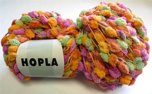 100g Hopla Fb. 150 Strickgarn / Pompon Garn von Lang