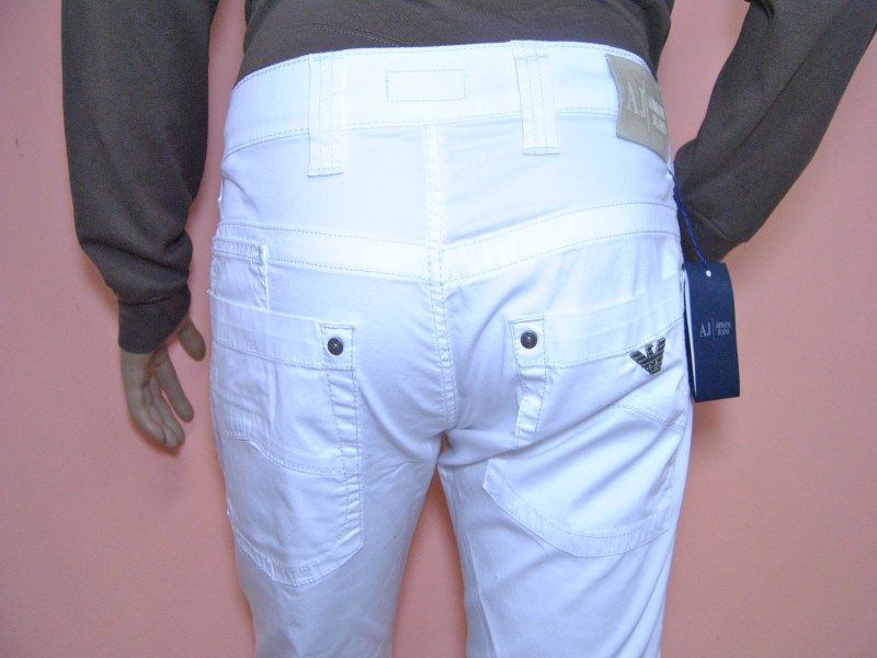 ARMANI JEANS AJ HOSE JEANS Gr.38 150E PREISVORSCHLAG M6J08PL WEISS