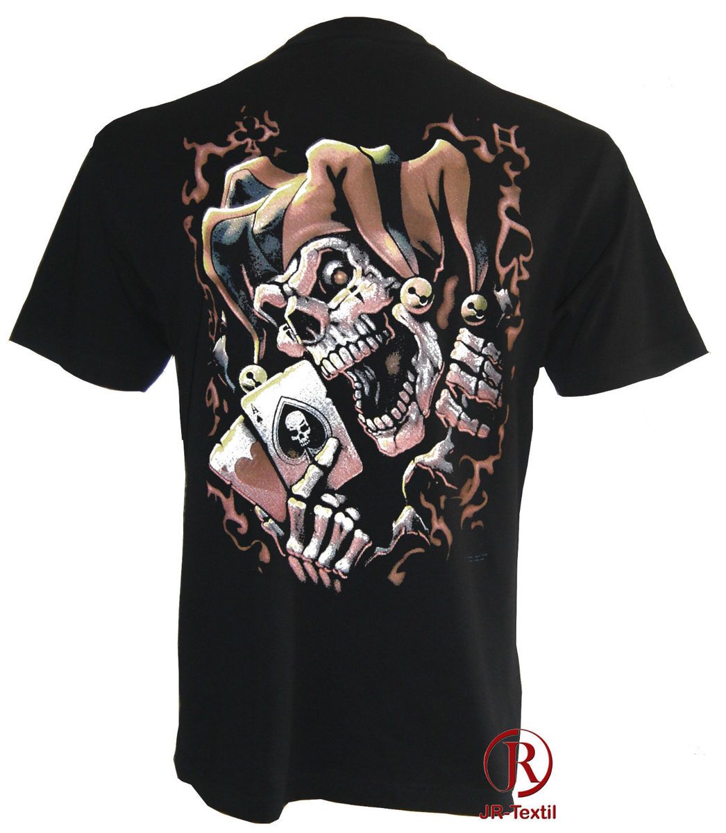 Fantasy Skull Jester Polo Größe M   5XL