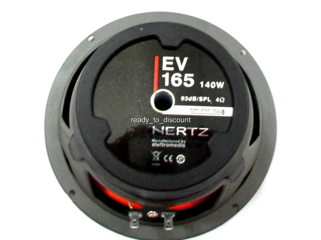 NEW HERTZ ENERGY ESK 165 6.5 2 WAY COMPONENT SPEAKERS