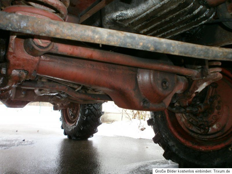 UNIMOG Mercedes Benz 411 mit SCHNEESCHILD