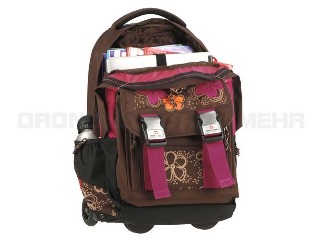 TAKE IT EASY Schulrucksack CUT FLOWER Schultrolley Trolley Schulranzen