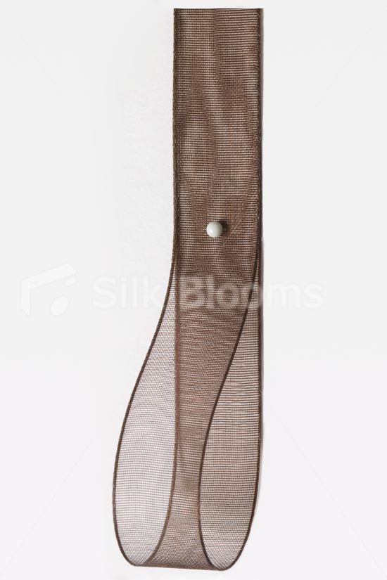 Organza Ribbon Woven Edge 25m Roll Shindo Chiffon Ribbon 15mm 25mm